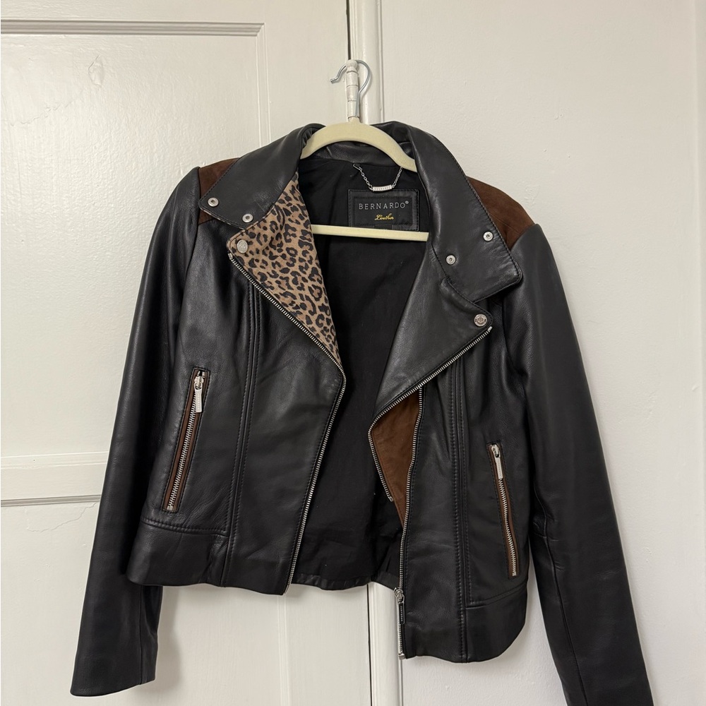 Unique Bernardo Leather Jacket Originally $300 - image 1